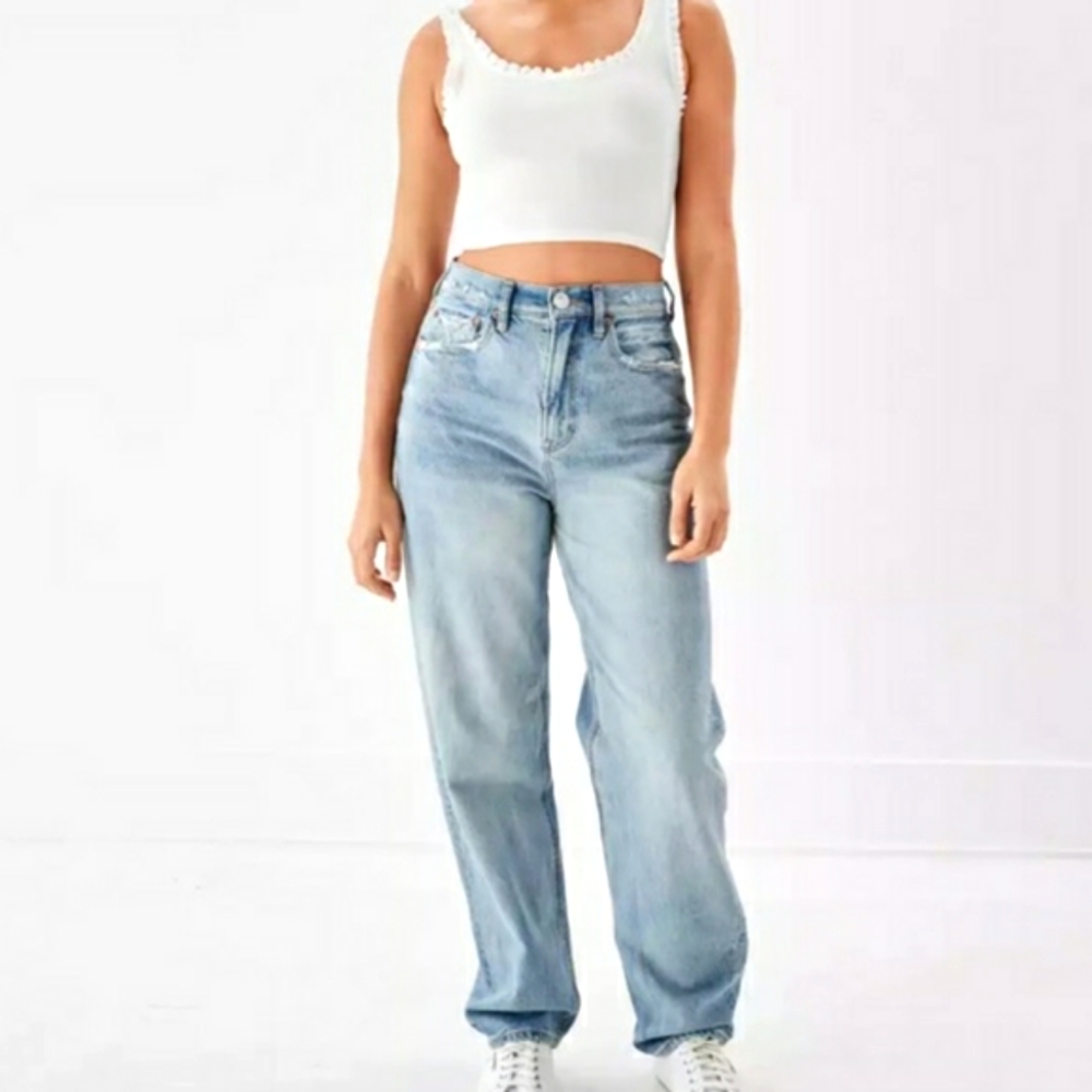 American Eagle Baggy Mom Jeans 14